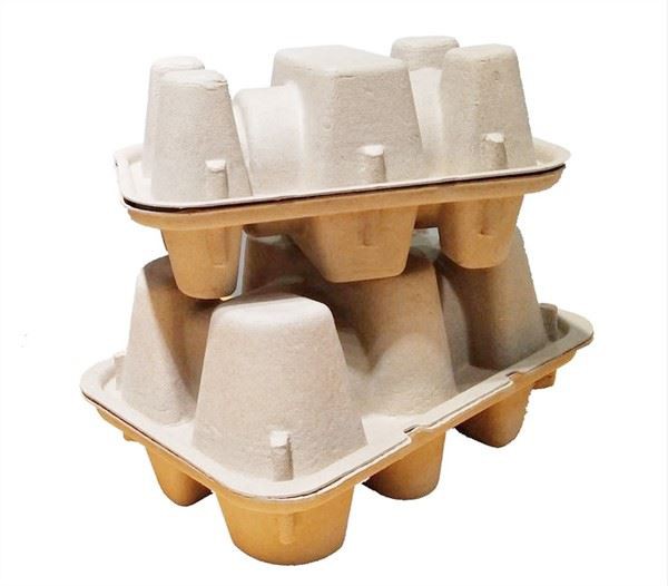 Изготовленная на заказ формованная упаковка из бумажной массы