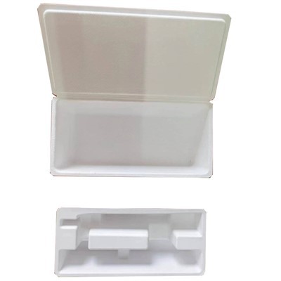 Индивидуальная компостируемая биоразлагаемая формованная упаковка из целлюлозы жома сахарного тростника